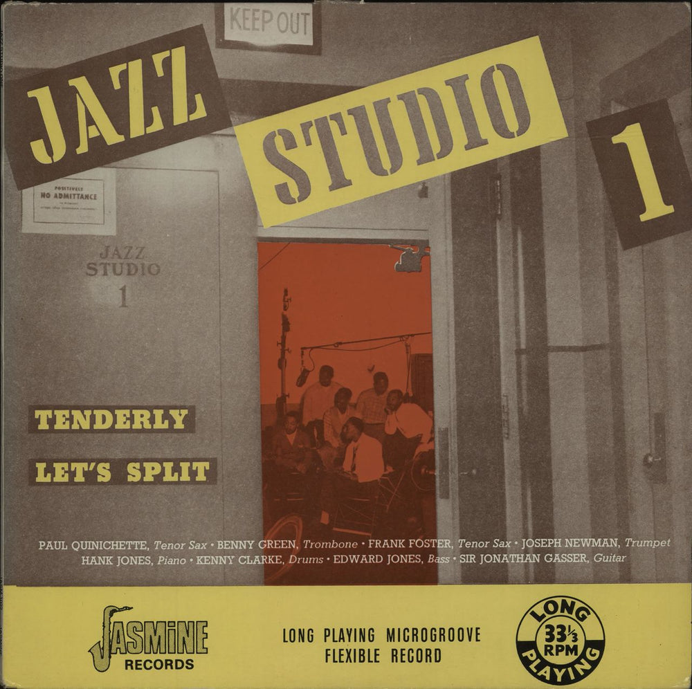 Paul Quinichette Jazz Studio 1 UK vinyl LP album (LP record) JASM1022