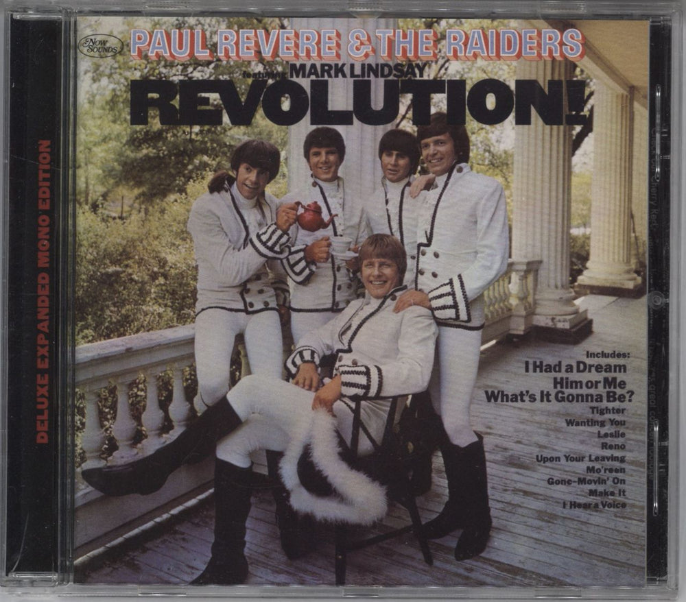 Paul Revere & The Raiders Revolution! UK CD album (CDLP) CRNOW53