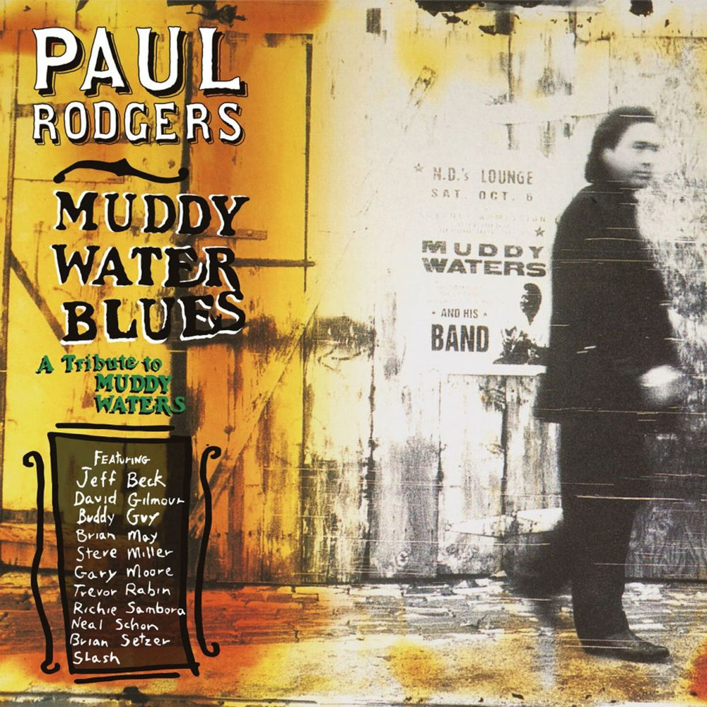 Paul Rodgers Muddy Water Blues - 180 Gram Yellow Vinyl UK 2-LP vinyl record set (Double LP Album) RGR2LMU763402