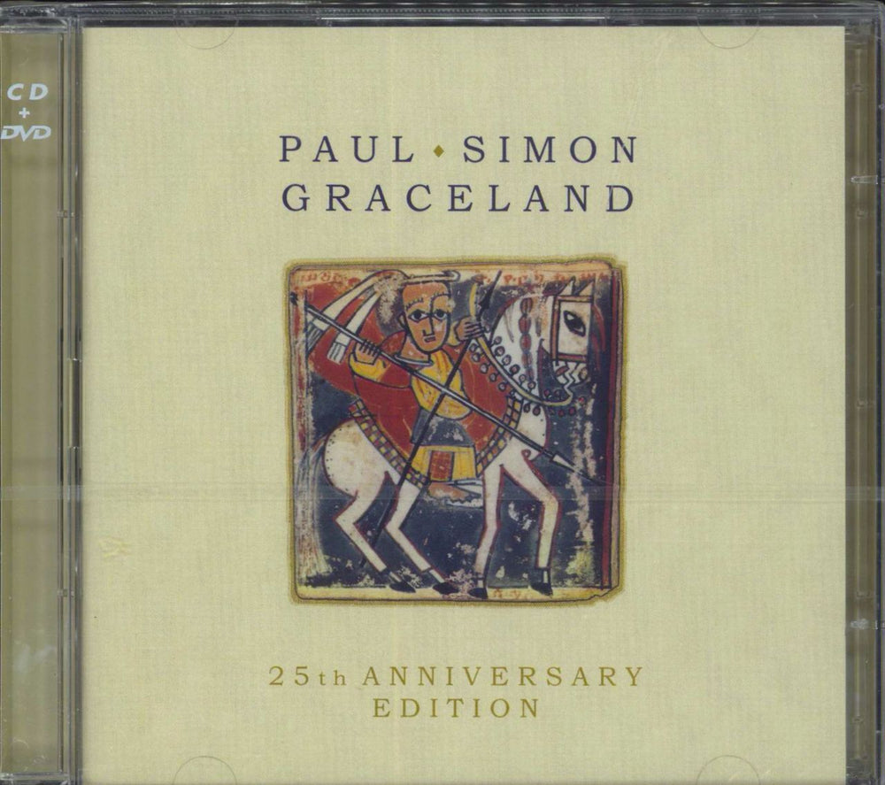 Paul Simon Graceland: 25th Anniversary Edition - Sealed UK 2-disc CD/DVD set 88691954542