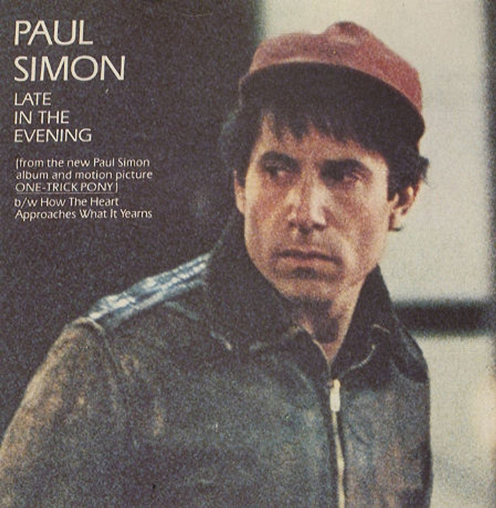 Paul Simon Late In The Evening UK 7" vinyl single (7 inch record / 45) K17666