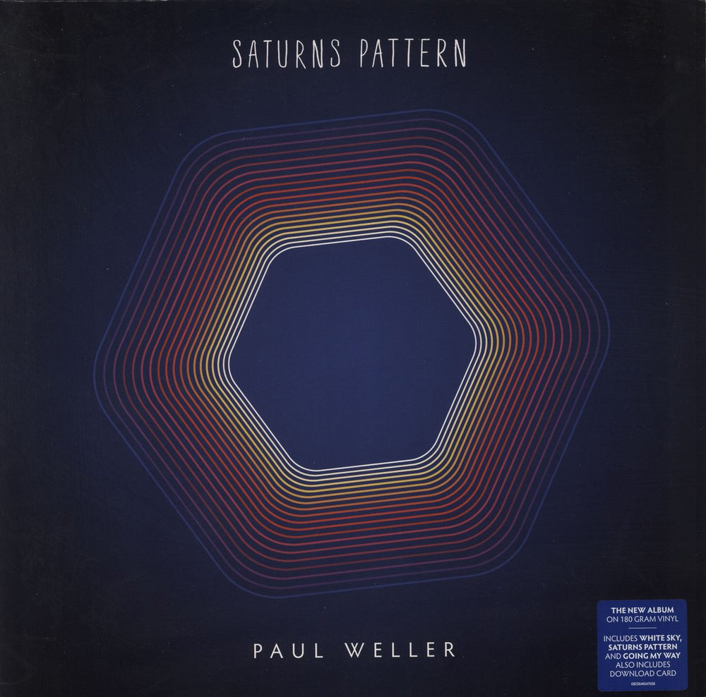 Paul Weller Saturns Pattern - 180gm UK vinyl LP album (LP record) 0825646147656