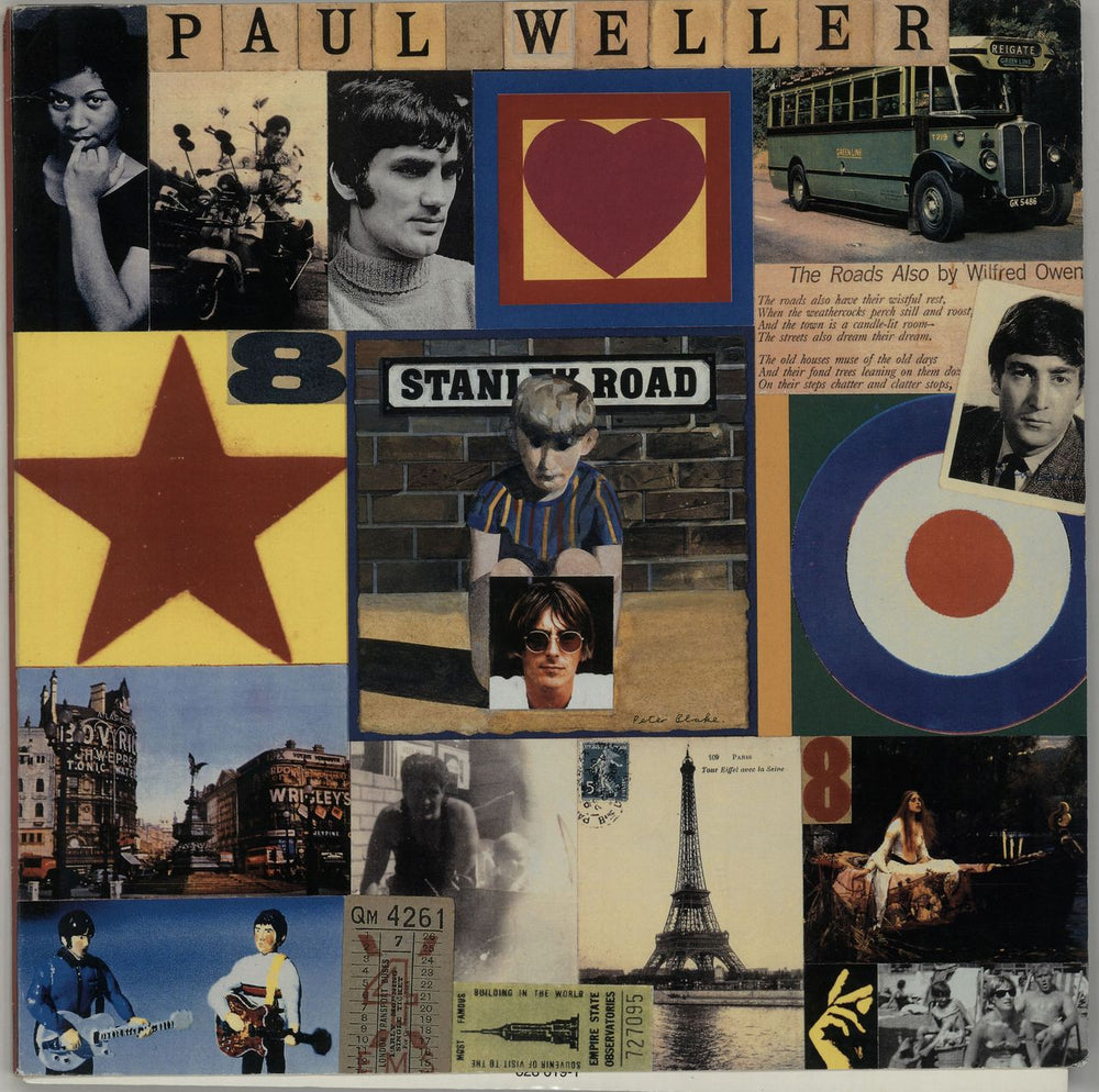 Paul Weller Stanley Road + Booklet UK vinyl LP album (LP record) 828619-1