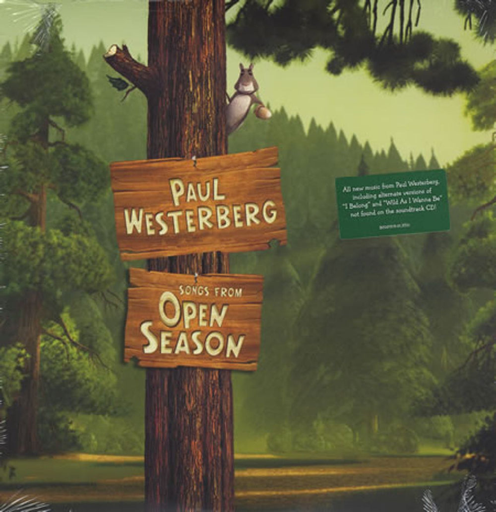 Paul Westerberg Songs From Open Season US 10" vinyl single (10 inch record) B000757901