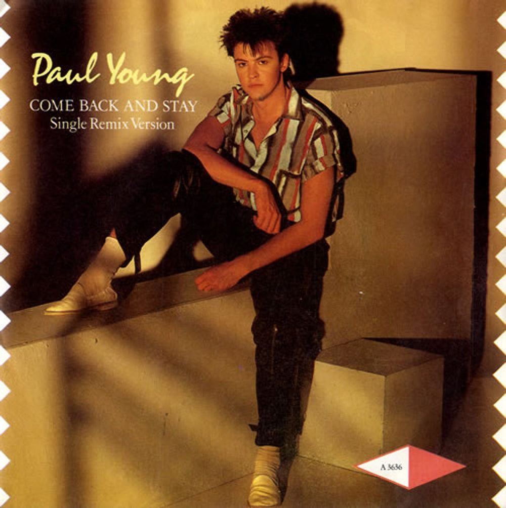 Paul Young Come Back And Stay - Sleeve A UK 7" vinyl single (7 inch record / 45) A3636