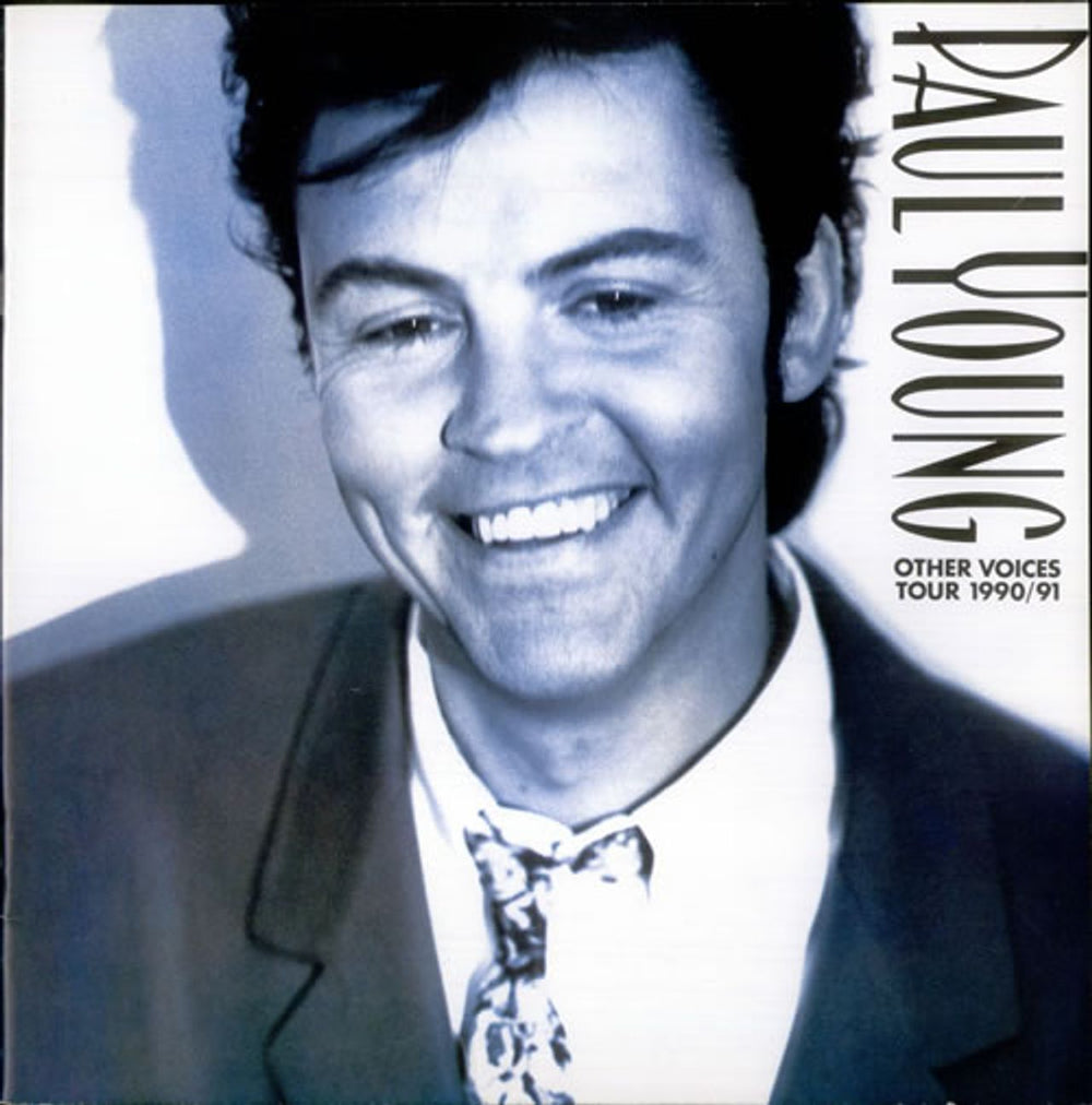 Paul Young Other Voices Tour 1990/91 UK tour programme TOUR PROGRAMME