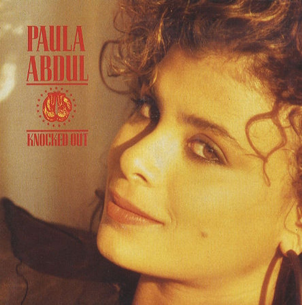 Paula Abdul Knocked Out UK 7" vinyl single (7 inch record / 45) SRNP92