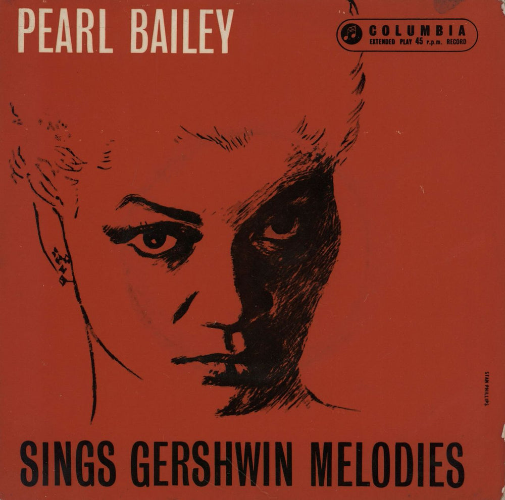 Pearl Bailey Sings Gershwin Melodies UK 7" vinyl single (7 inch record / 45) SEG7927