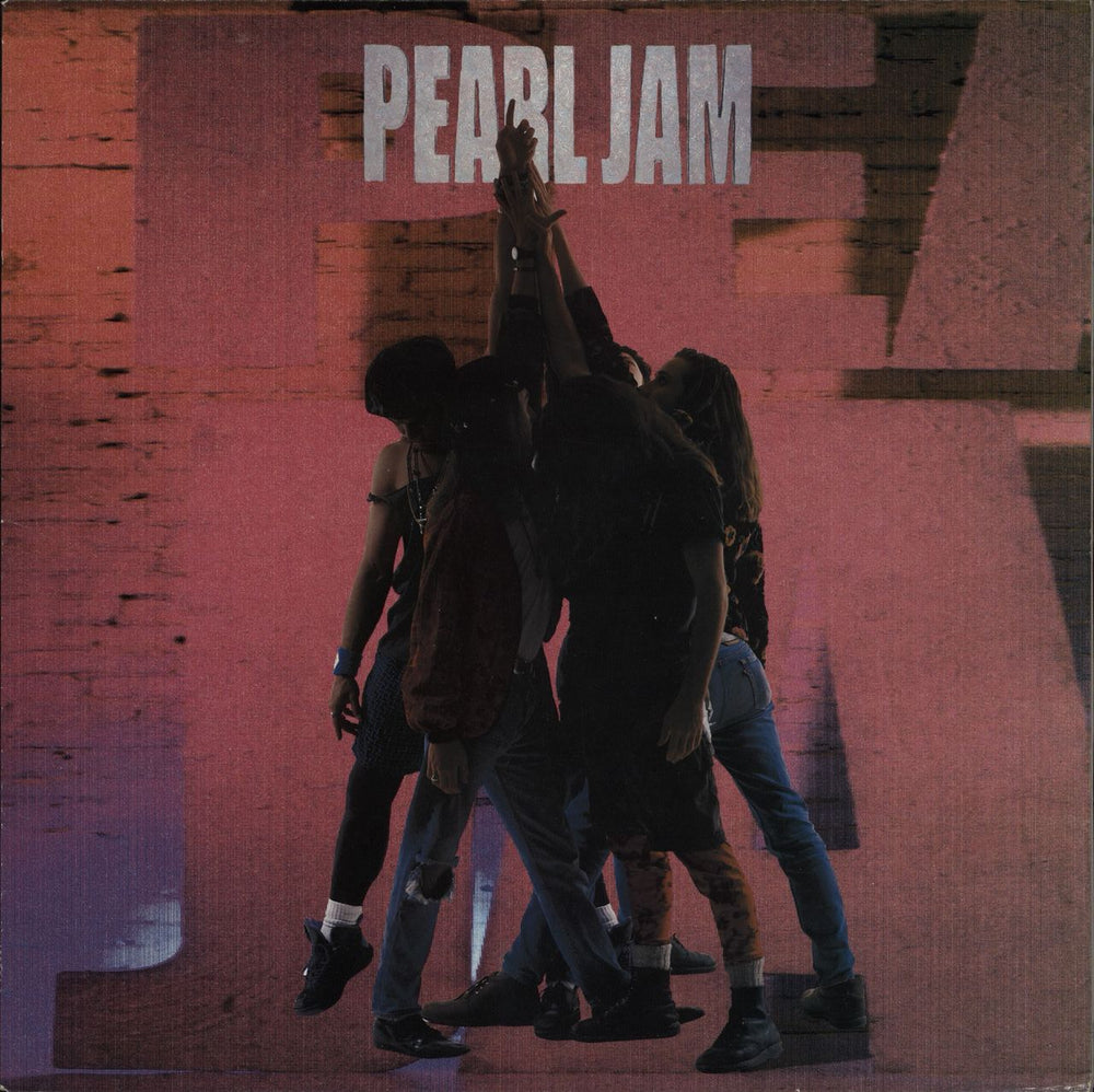 Pearl Jam Ten UK vinyl LP album (LP record) 4688841
