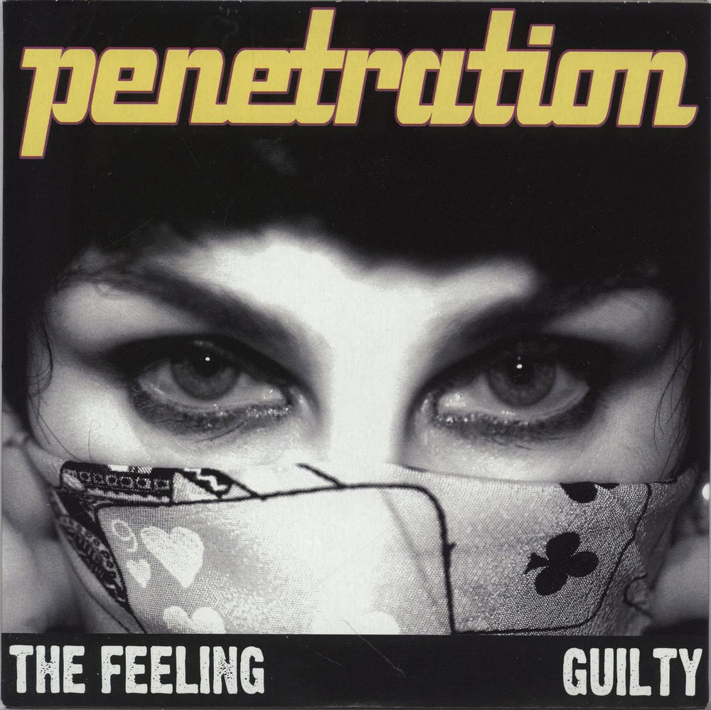 Penetration The Feeling - Yellow Vinyl UK 7" vinyl single (7 inch record / 45) DAMGOOD353