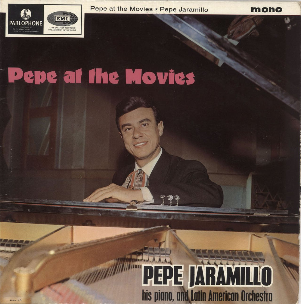 Pepé Jaramillo Pepe At The Movies UK vinyl LP album (LP record) PMC1245