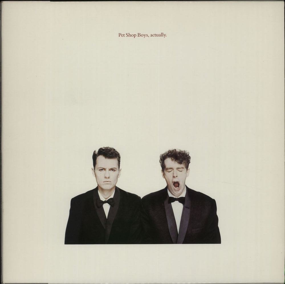 Pet Shop Boys Actually + Always On My Mind 12" Pack US vinyl LP album (LP record) E1-90263