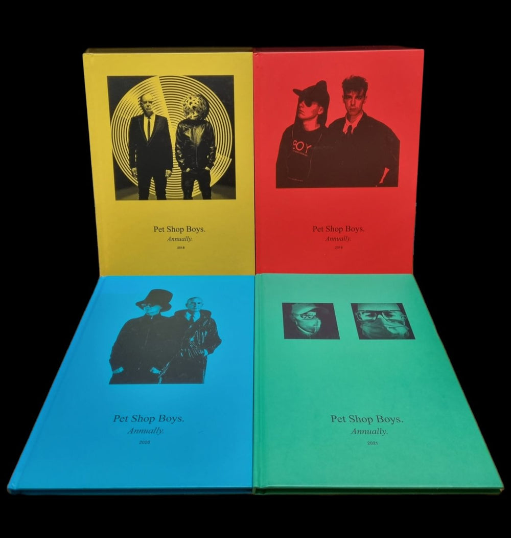Pet Shop Boys Annually 2018-2021 UK book PSBBKAN786051