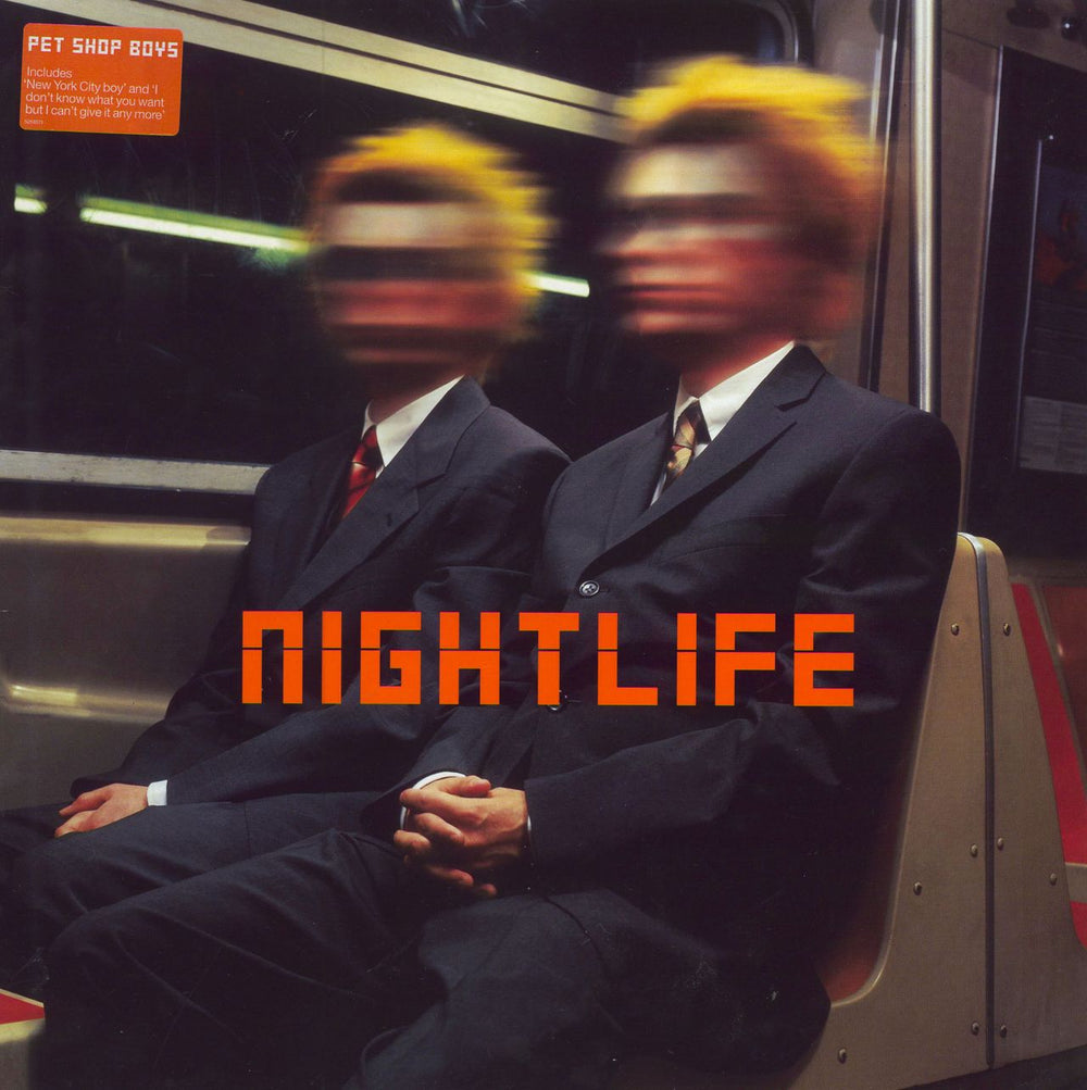 Pet Shop Boys Nightlife + Postcard UK vinyl LP album (LP record) 5218571