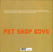 Pet Shop Boys Nightlife + Postcard UK vinyl LP album (LP record) 724352185719