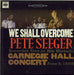 Pete Seeger We Shall Overcome UK vinyl LP album (LP record) SBPG62209