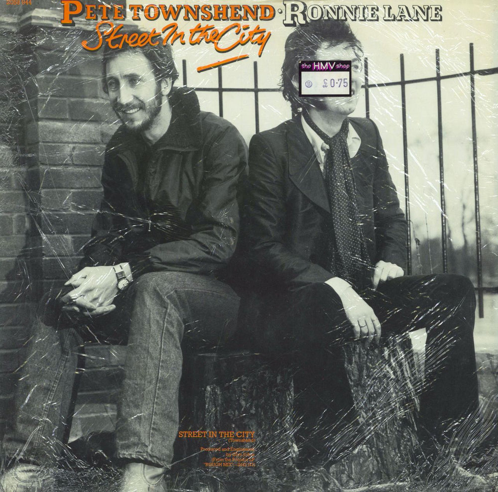 Pete Townshend Street In The City - Open Shrink UK 12" vinyl single (12 inch record / Maxi-single) 2058944