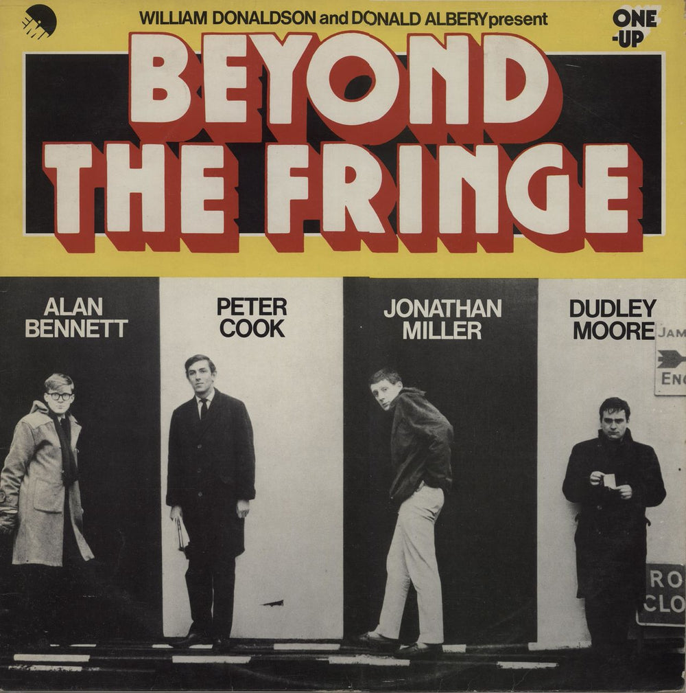Peter Cook & Dudley Moore Beyond The Fringe - Factory Sample UK vinyl LP album (LP record) OUM2151