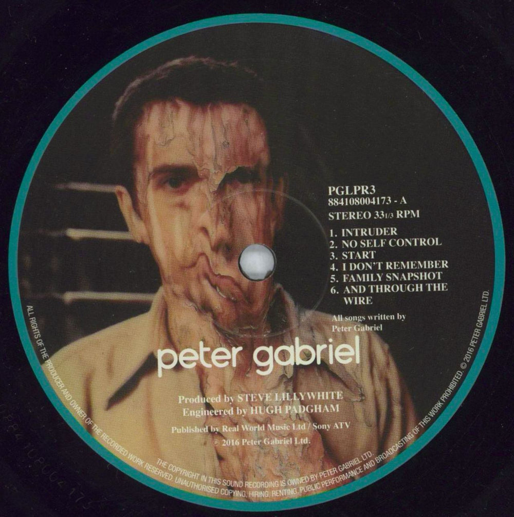 Peter Gabriel Peter Gabriel III - 180gm UK vinyl LP album (LP record) GABLPPE819553