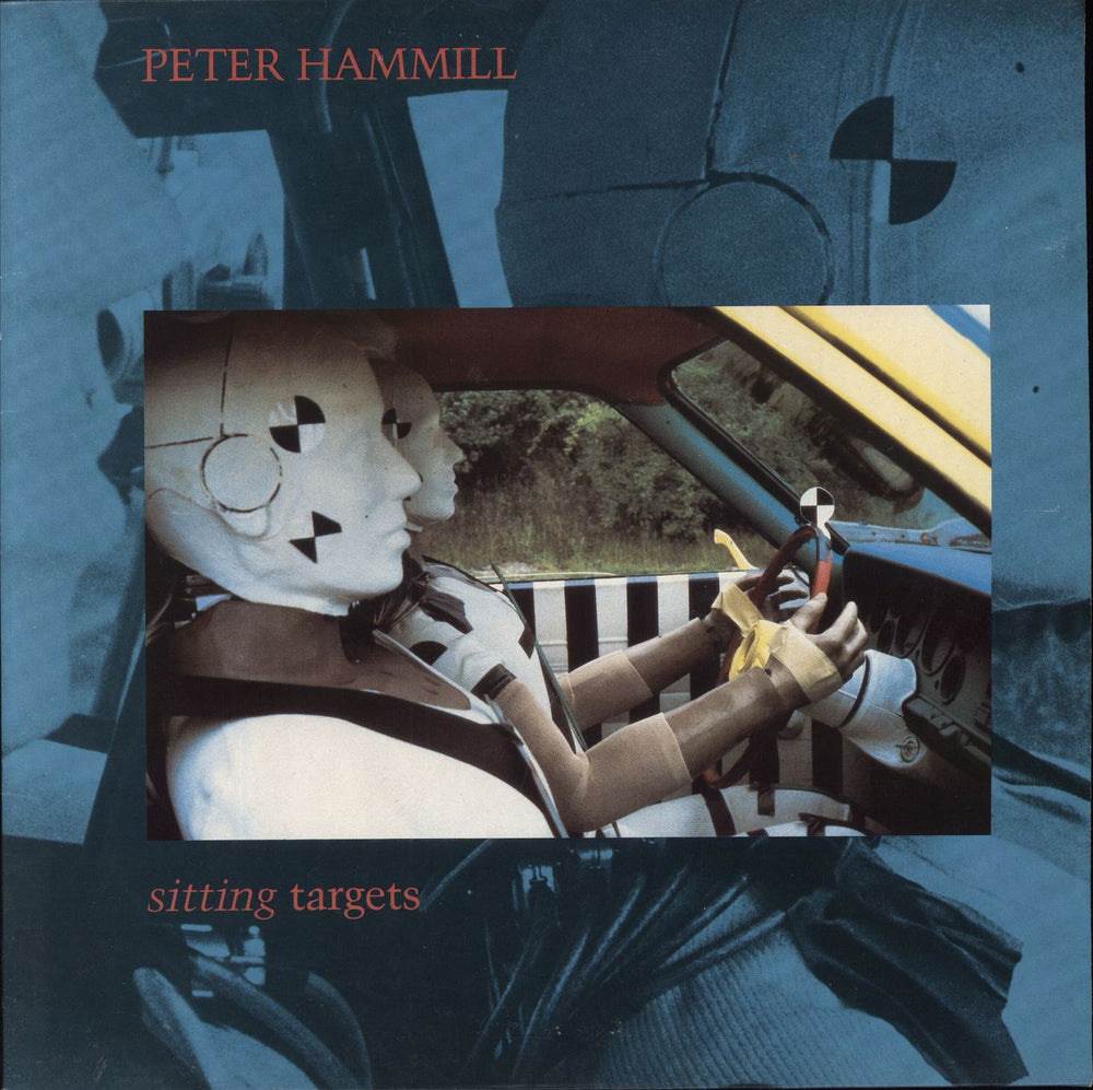 Peter Hammill Sitting Targets UK vinyl LP album (LP record) OVED139