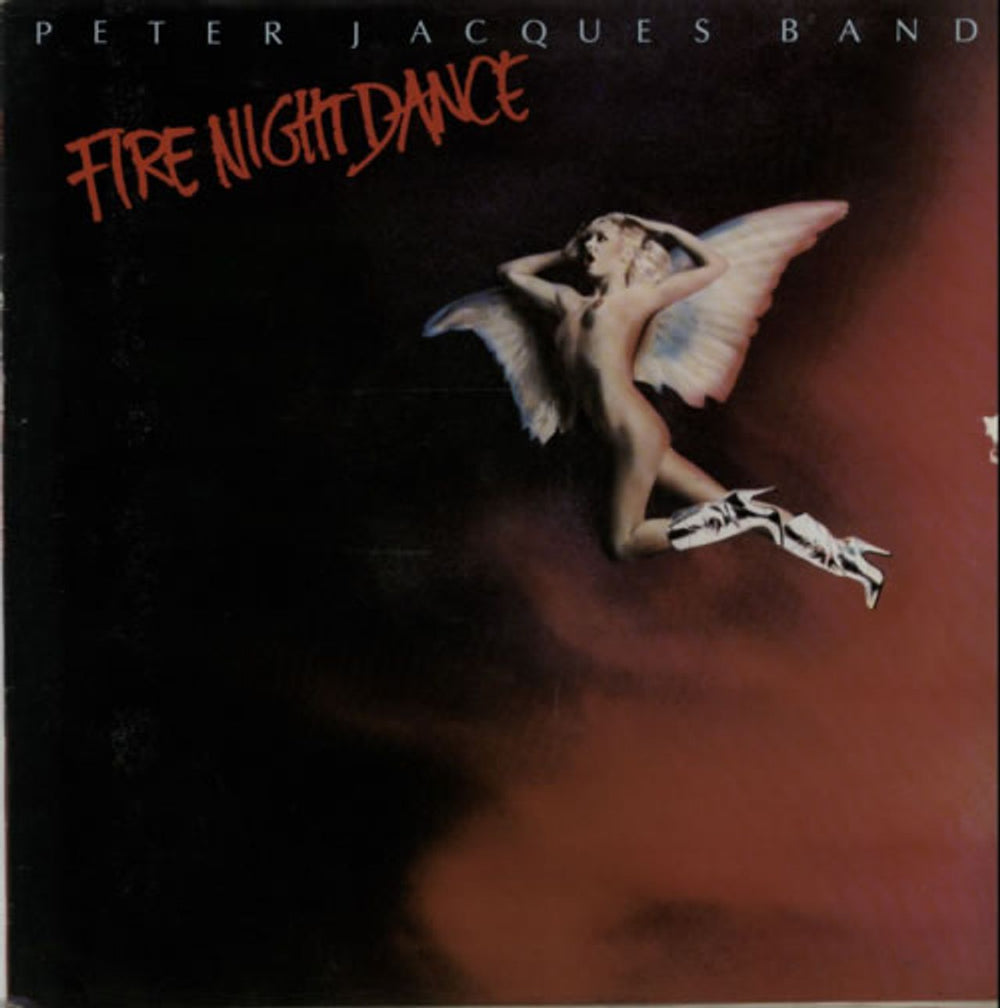 Peter Jacques Band Fire Night Dance - Test Pressing UK vinyl LP album (LP record) ARL5027