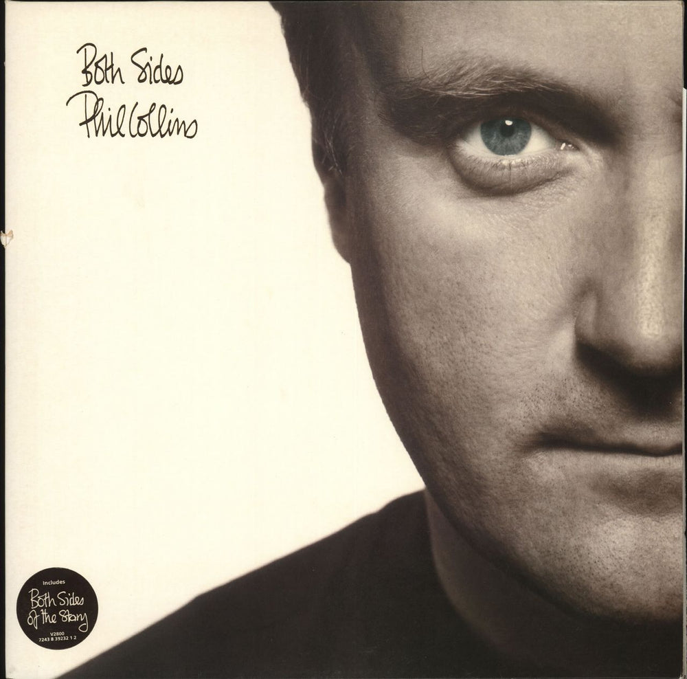 Phil Collins Both Sides - EX UK 2-LP vinyl record set (Double LP Album) V2800