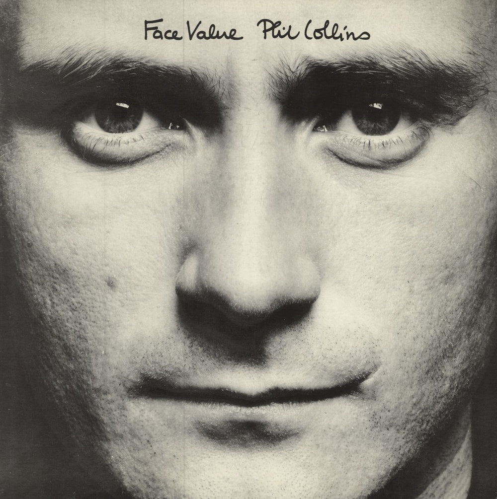 Phil Collins Face Value Spanish vinyl LP album (LP record) S90.359