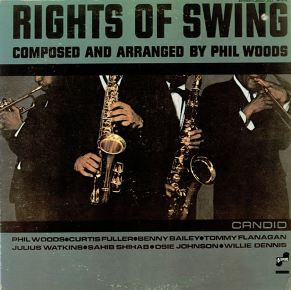 Phil Woods Rights Of Swing US vinyl LP album (LP record) BR-5016