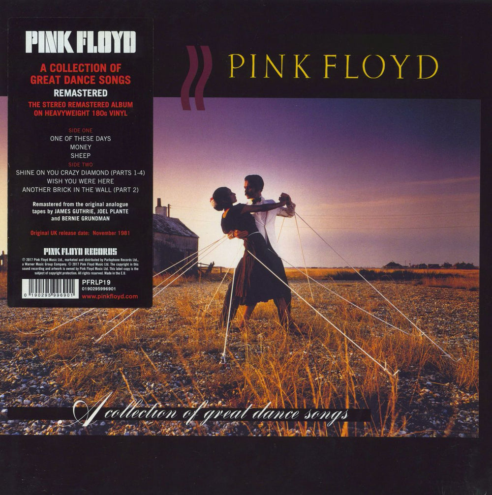 Pink Floyd A Collection Of Great Dance Songs - 180gm UK vinyl LP album (LP record) PFRLP19