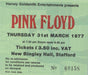 Pink Floyd Animals - VG + ticket stub UK tour programme