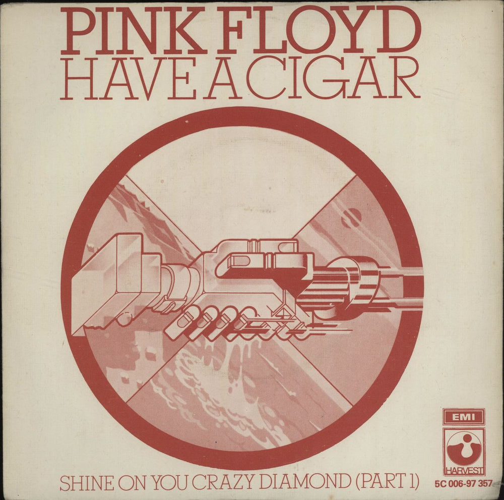 Pink Floyd Have A Cigar - P/S Dutch 7" vinyl single (7 inch record / 45) 5C006-97357