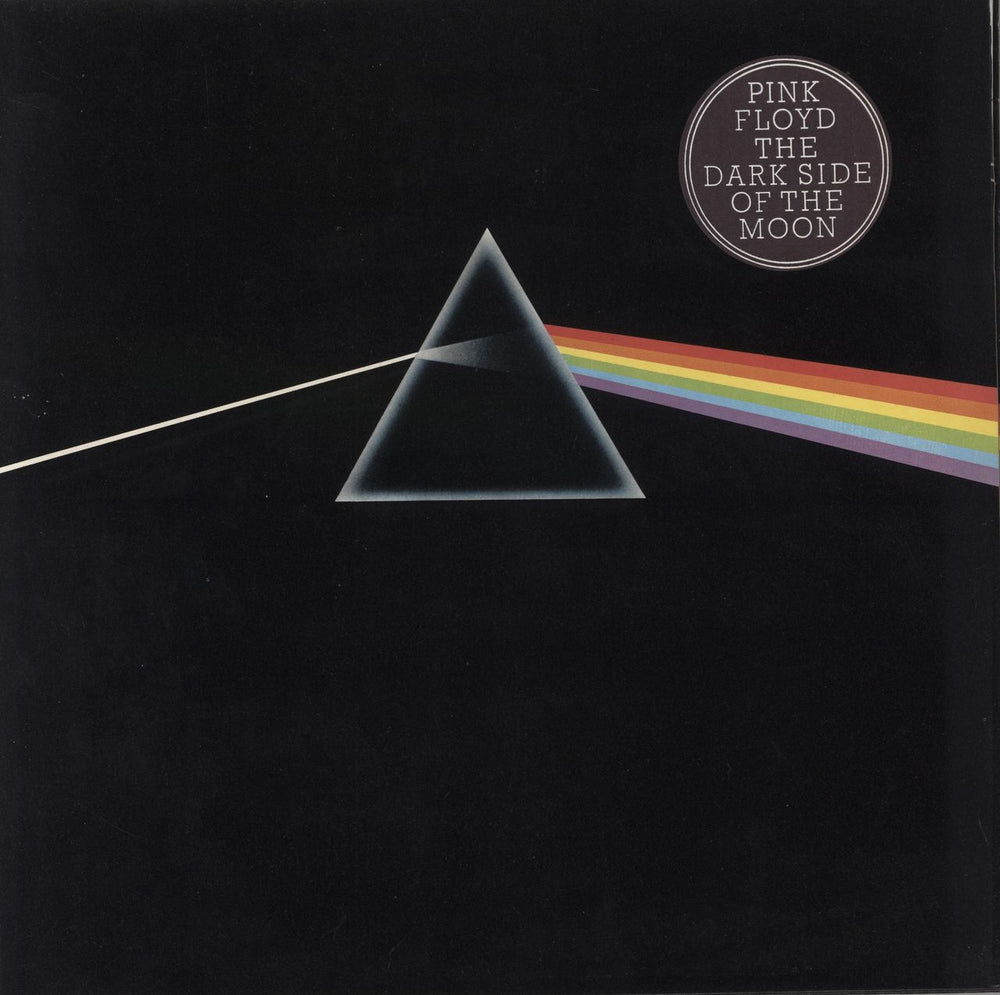 Pink Floyd The Dark Side Of The Moon - 5th - Complete Stickered UK vinyl LP album (LP record) SHVL804