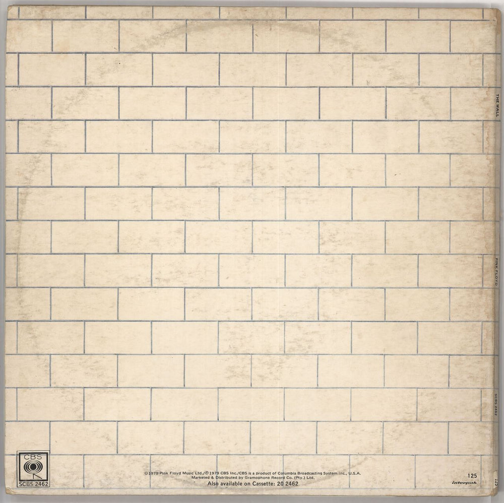 Pink Floyd The Wall - 1st South African 2-LP vinyl record set (Double LP Album) PIN2LTH622849