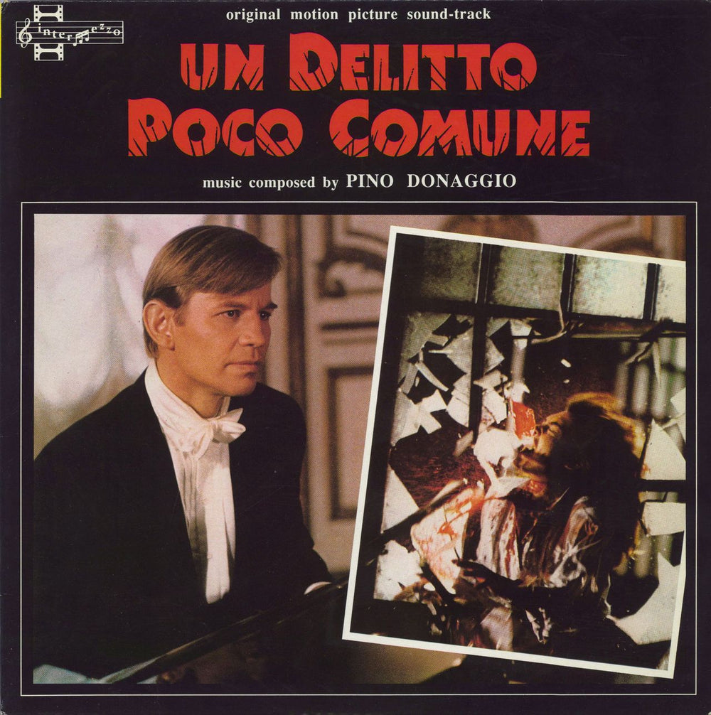 Pino Donaggio Un Delitto Poco Comune OST Italian vinyl LP album (LP record) IM017