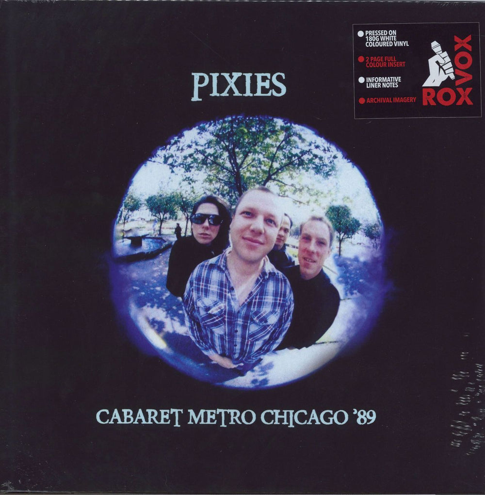 Pixies Cabaret Metro Chicago '89 - 180gm White Vinyl - Sealed US vinyl LP album (LP record) RVCLP2181