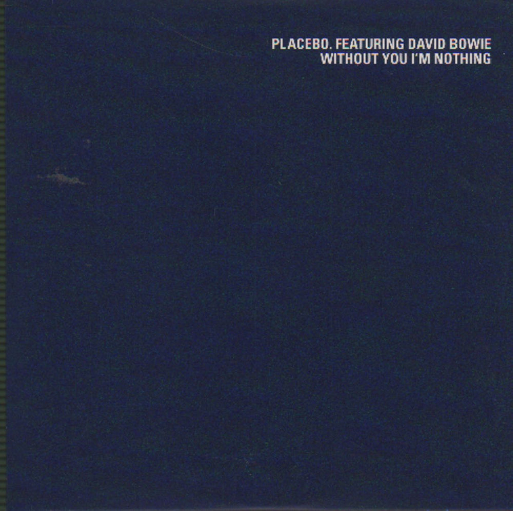 Placebo Without You I'm Nothing UK Promo CD single (CD5 / 5") FLOORCDP10