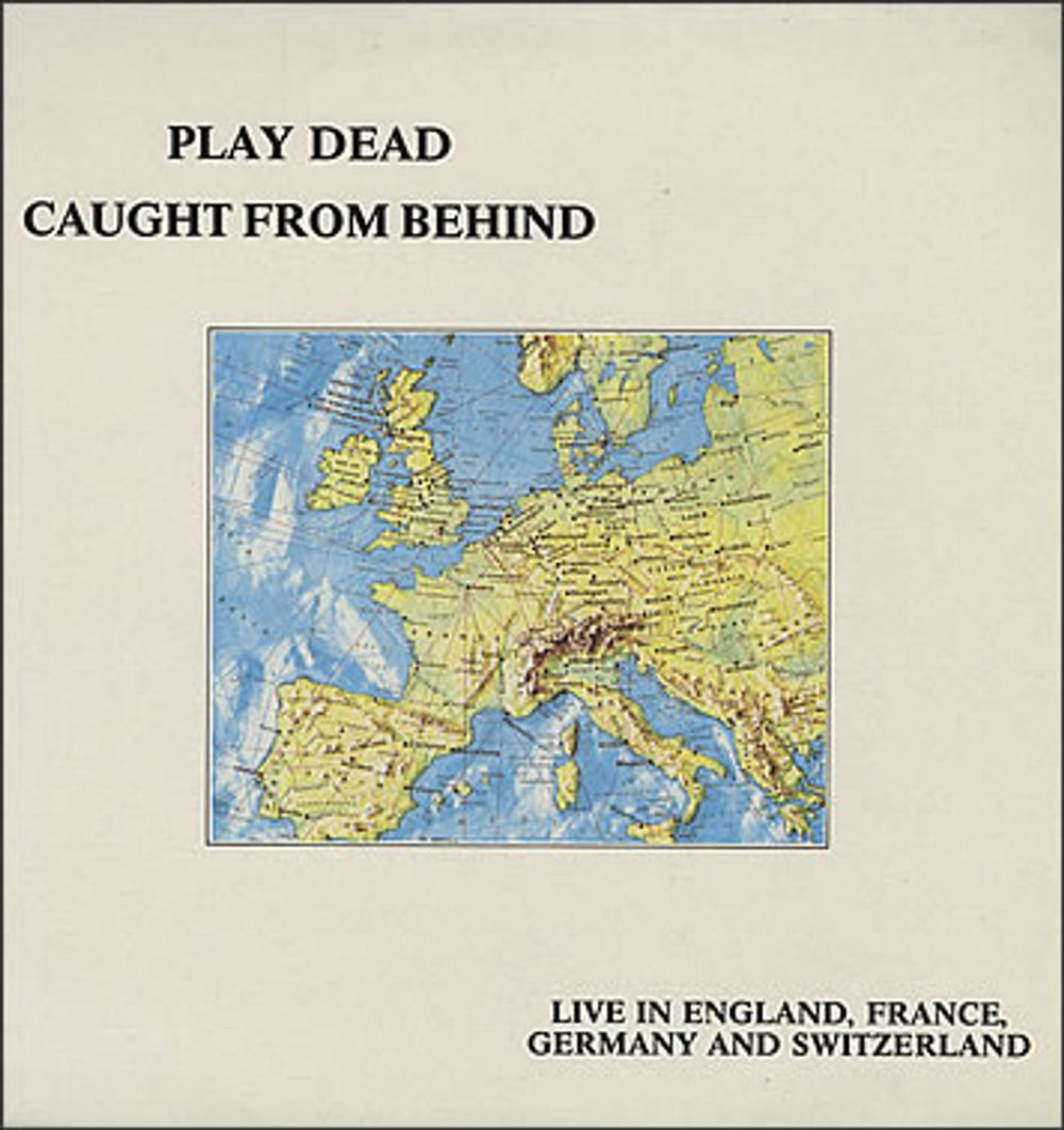 Play Dead Caught From Behind UK vinyl LP album (LP record) DOJOLP34