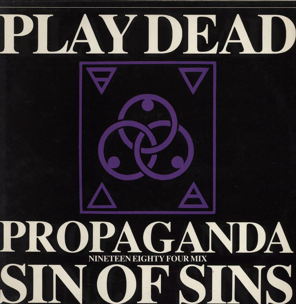 Play Dead Propaganda (Nineteen Eighty Four Mix) UK 12" vinyl single (12 inch record / Maxi-single) JUNG17