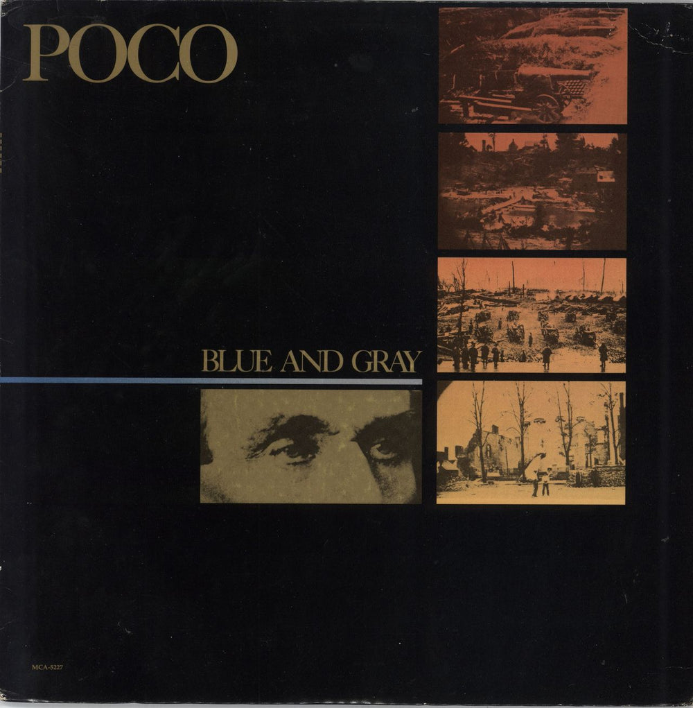 Poco Blue And Gray US vinyl LP album (LP record) MCA-5227