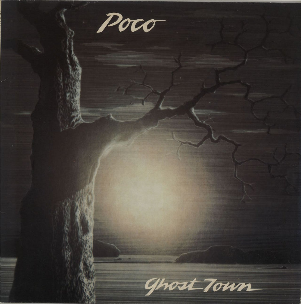 Poco Ghost Town German vinyl LP album (LP record) K50902