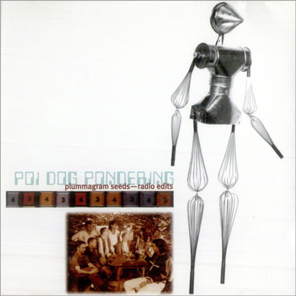 Poi Dog Pondering Plummagram Seeds - Radio Edits US Promo CD single (CD5 / 5") AHAON0772P