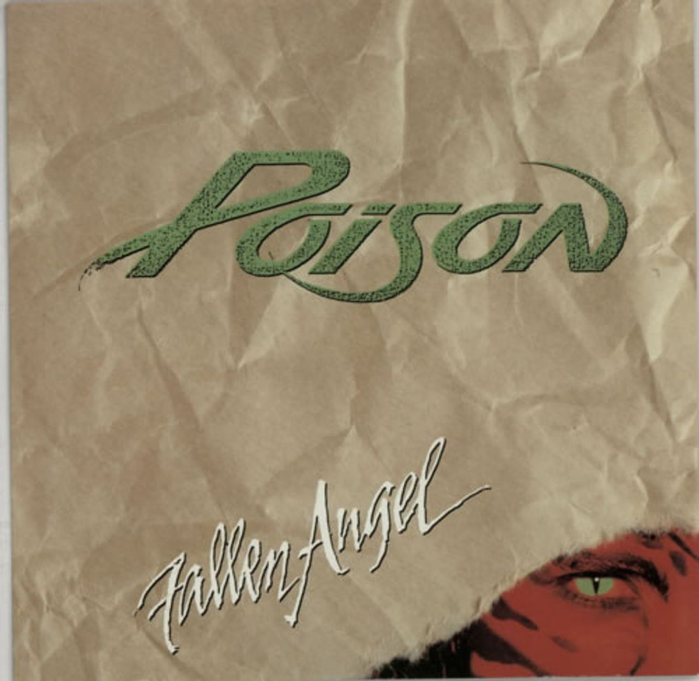 Poison Fallen Angel UK 12" vinyl single (12 inch record / Maxi-single) 12CL500