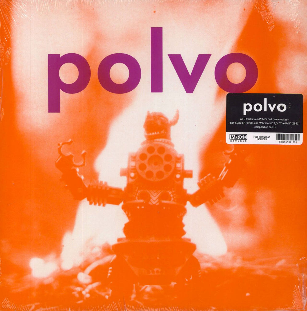 POLVO Polvo UK vinyl LP album (LP record) MRG710