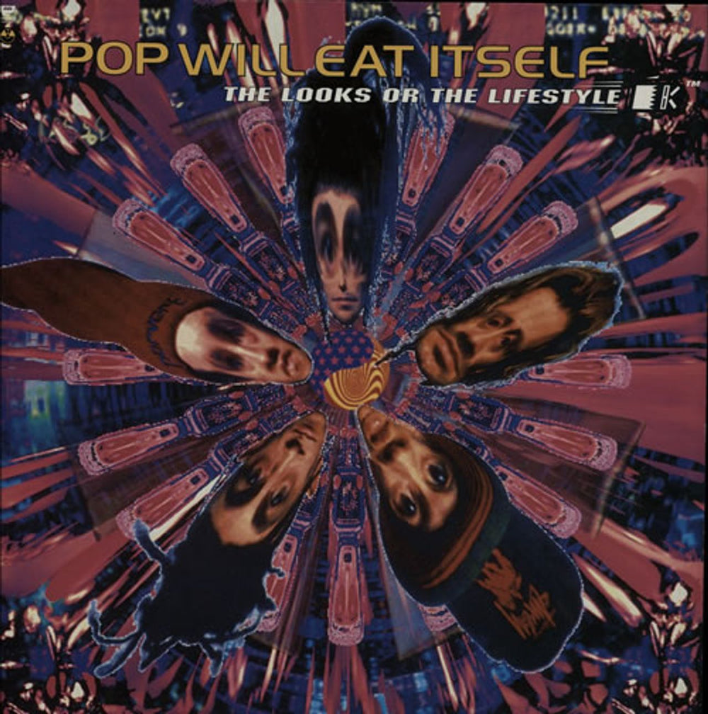 Pop Will Eat Itself The Looks Or The Lifestyle? UK vinyl LP album (LP record) 74321102651