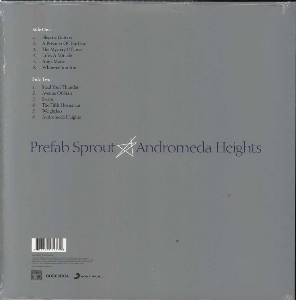 Prefab Sprout Andromeda Heights - 180g - Sealed UK vinyl LP album (LP record) 190759459515