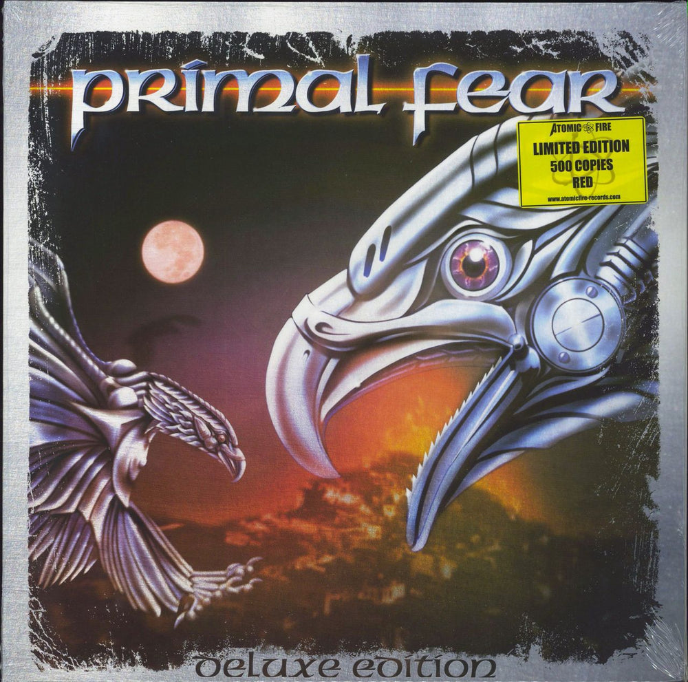 Primal Fear Primal Fear - Red Vinyl - Sealed German 2-LP vinyl record set (Double LP Album) AF0007VS