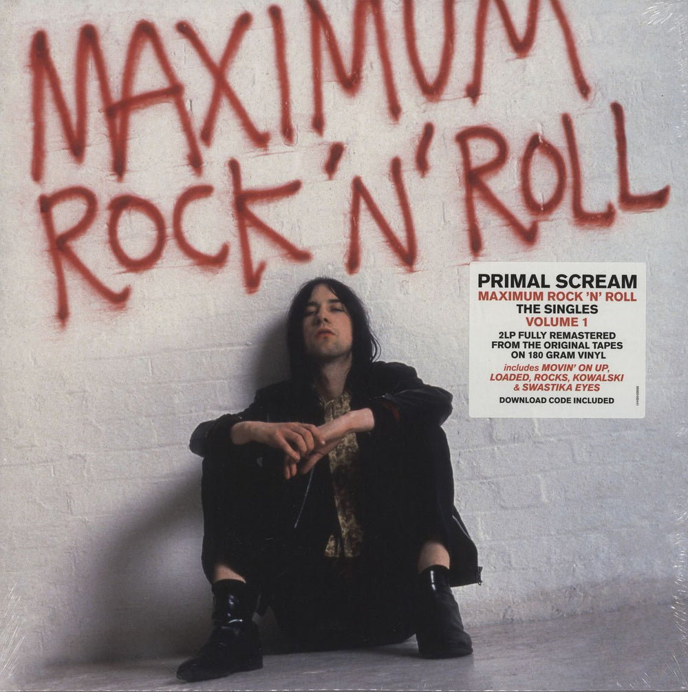 Primal Scream Maximum Rock 'N' Roll - 180gm Red & White - Sealed UK 2-LP vinyl record set (Double LP Album) 88985486441