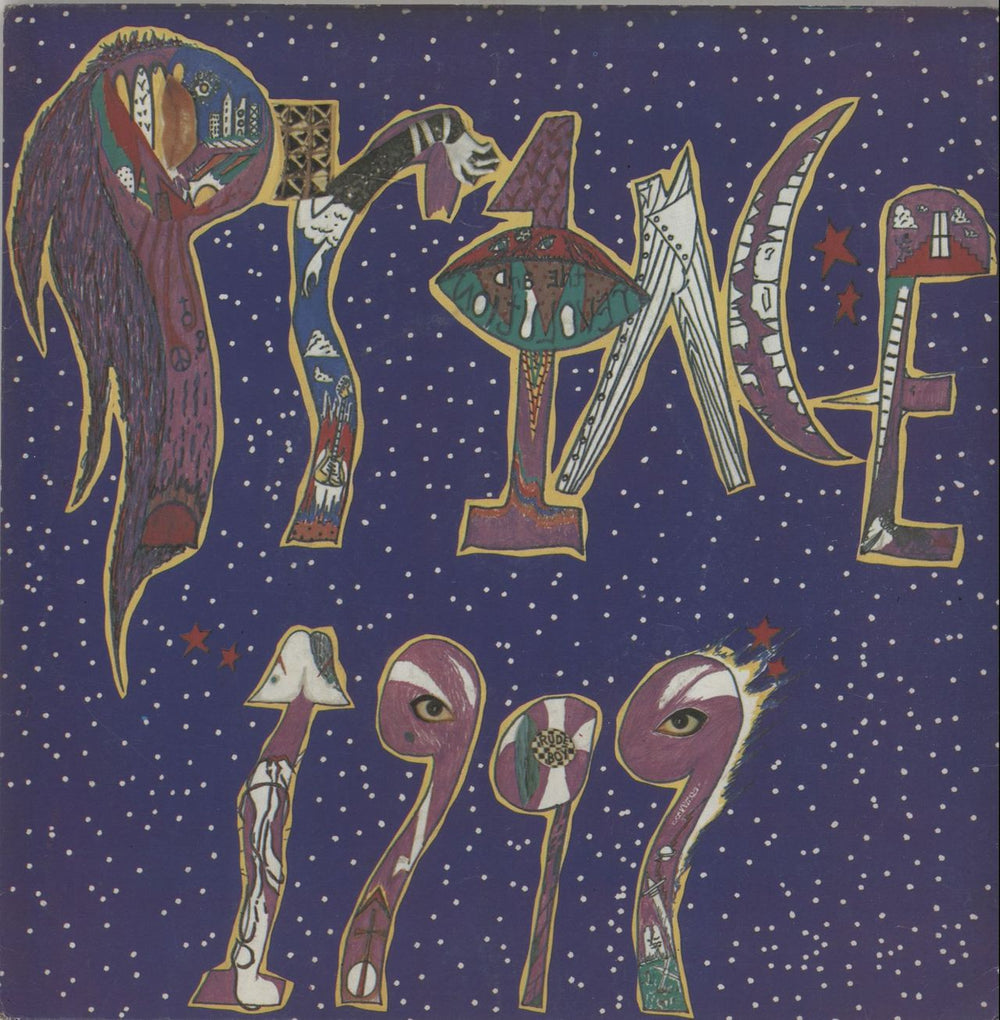 Prince 1999 (Nineteen Ninety Nine) - P/S - Inj UK 7" vinyl single (7 inch record / 45) W1999