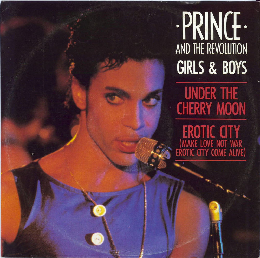 Prince Girls & Boys - EX UK 12" vinyl single (12 inch record / Maxi-single) W8586T