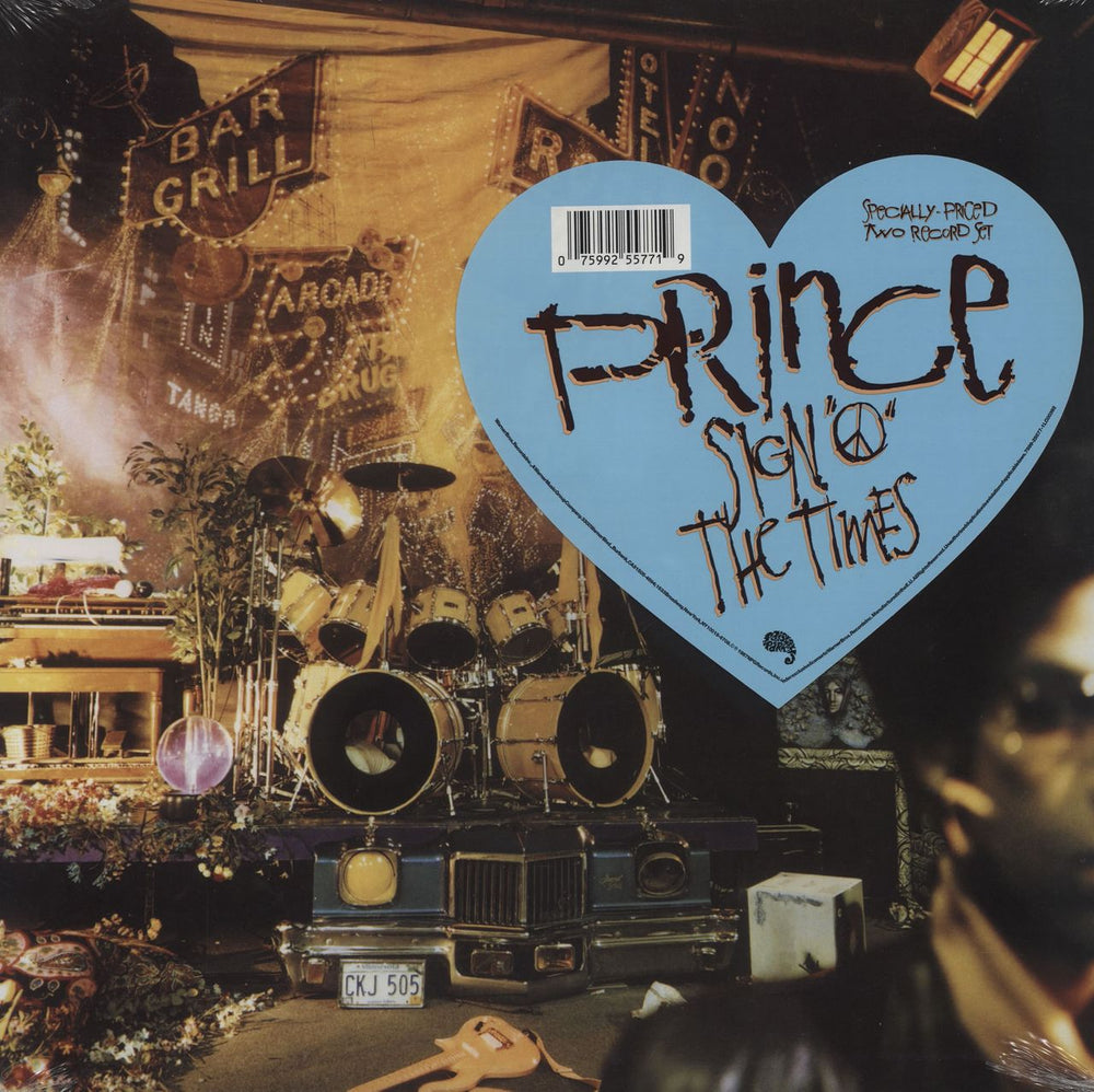 Prince Sign 'O' The Times - 140gram Vinyl - Sealed UK 2-LP vinyl record set (Double LP Album) 7599-25577-1